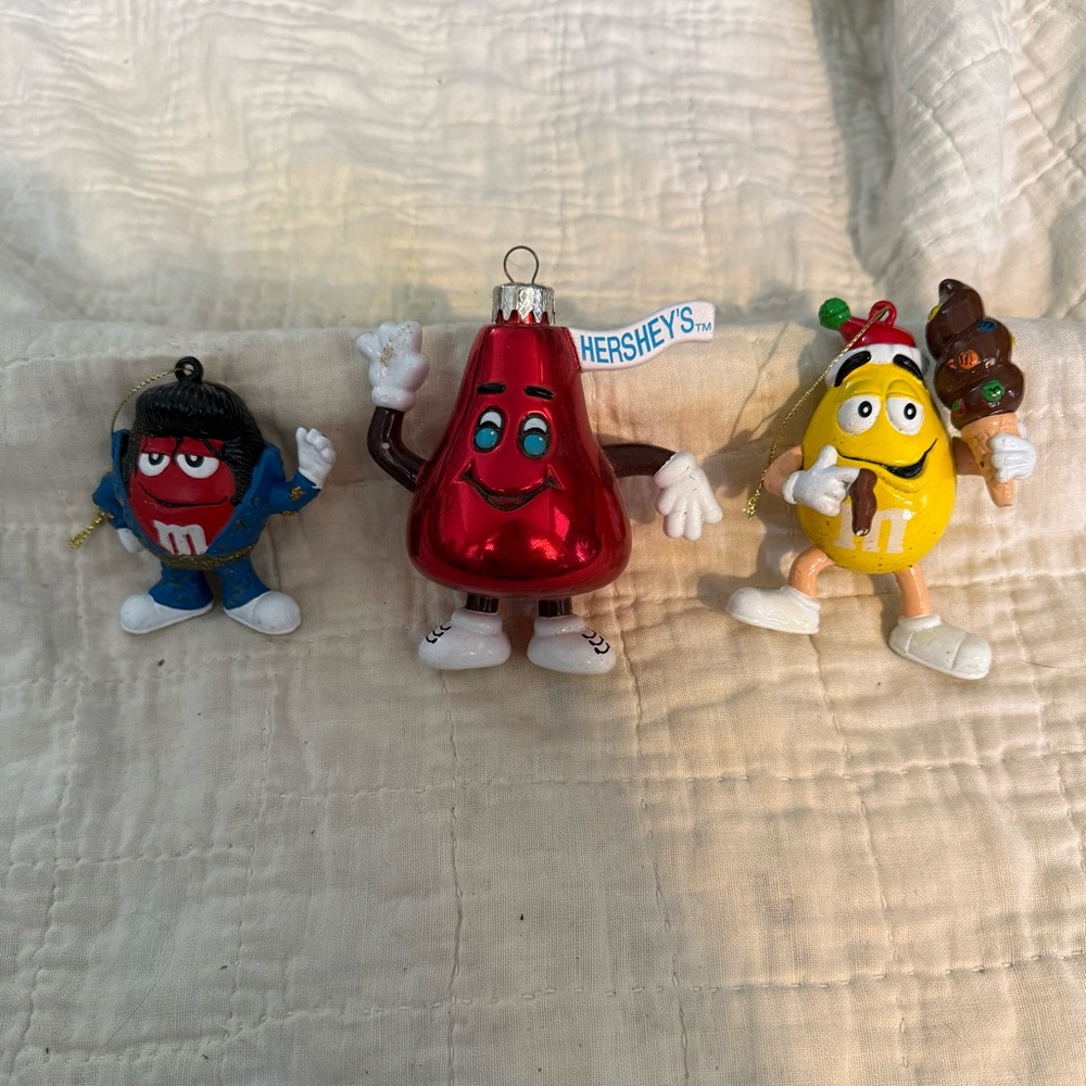 Advertising Holiday Ornaments Set